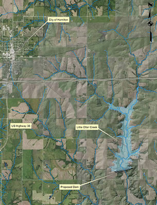 Little Otter Creek Reservoir Structures